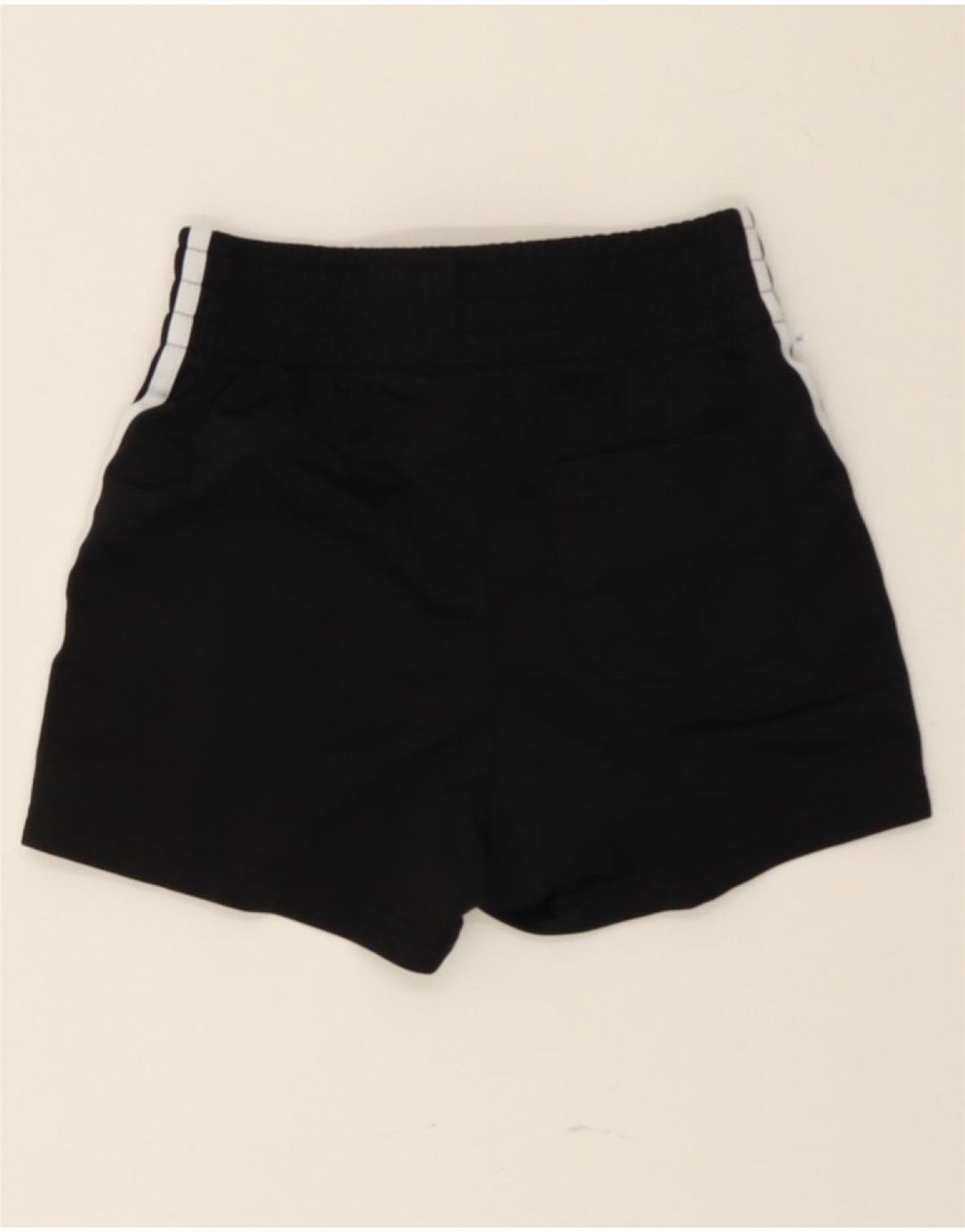 ADIDAS Womens Sport Shorts UK 4 XS  Black Polyester Vintage Adidas and Second-Hand Adidas from Messina Hembry 