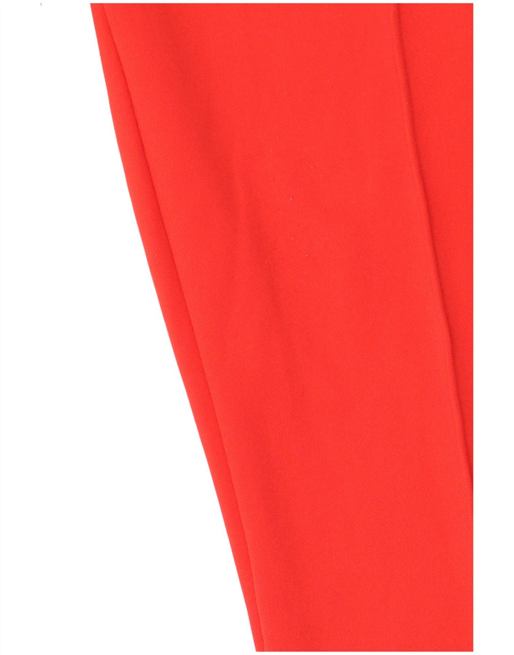 Pantaloni da tuta con grafica Nike da donna UK 10 Small Red Colourblock