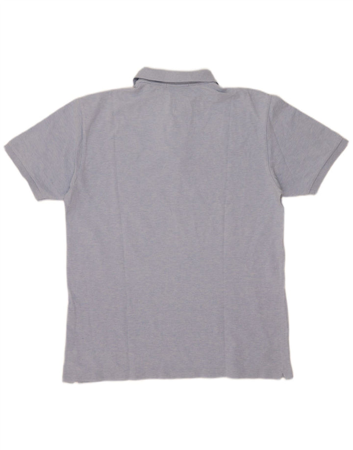 Polo da uomo Henry Cottons XL in cotone blu