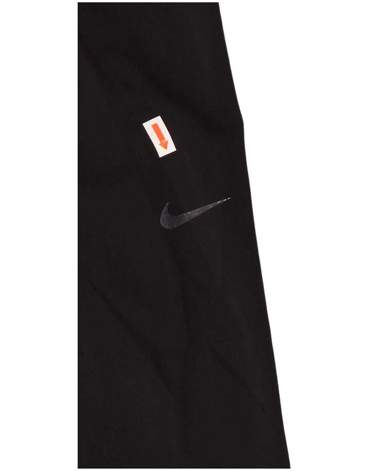 Leggings grafici Nike da donna Dri Fit UK 12 medio nero poliestere sportivo
