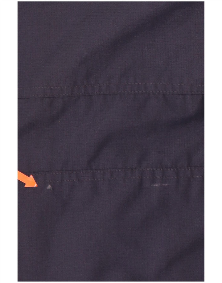 Giacca a vento da uomo con cappuccio SUPERDRY UK 44 2XL Blu navy