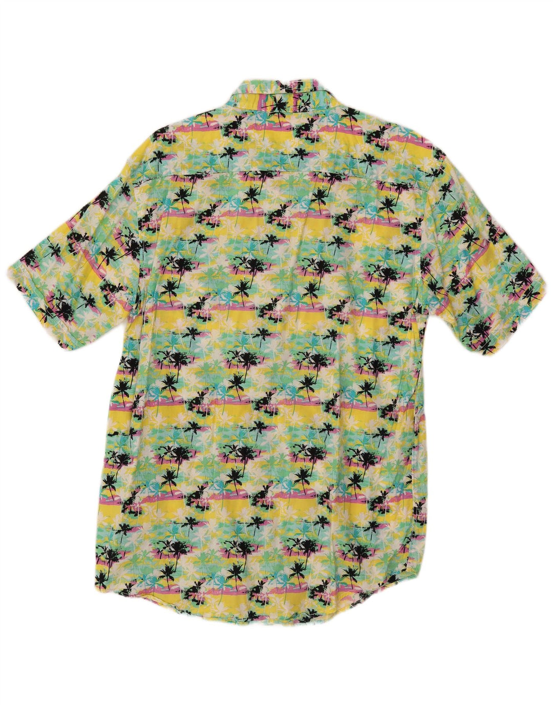 Camicia a maniche corte da uomo VINTAGE XL in cotone multicolore hawaiano
