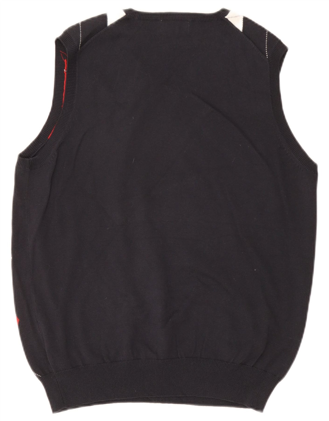 Canotta da uomo Kappa UK 14 Medium Navy Blue Argyle/Diamond Cotton