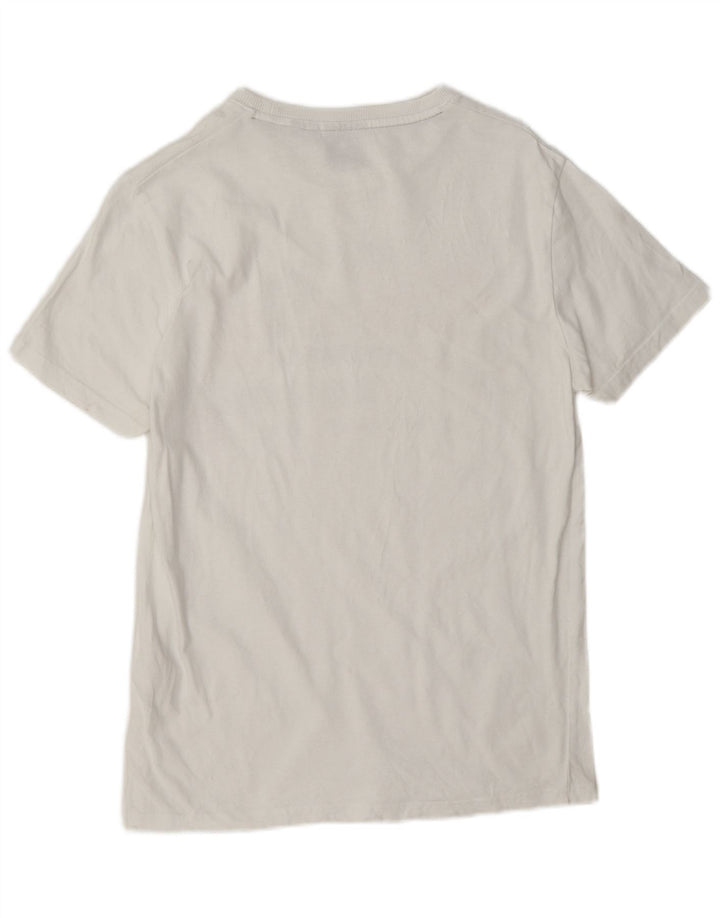 T-shirt grafica da uomo Superdry Top in cotone bianco medio