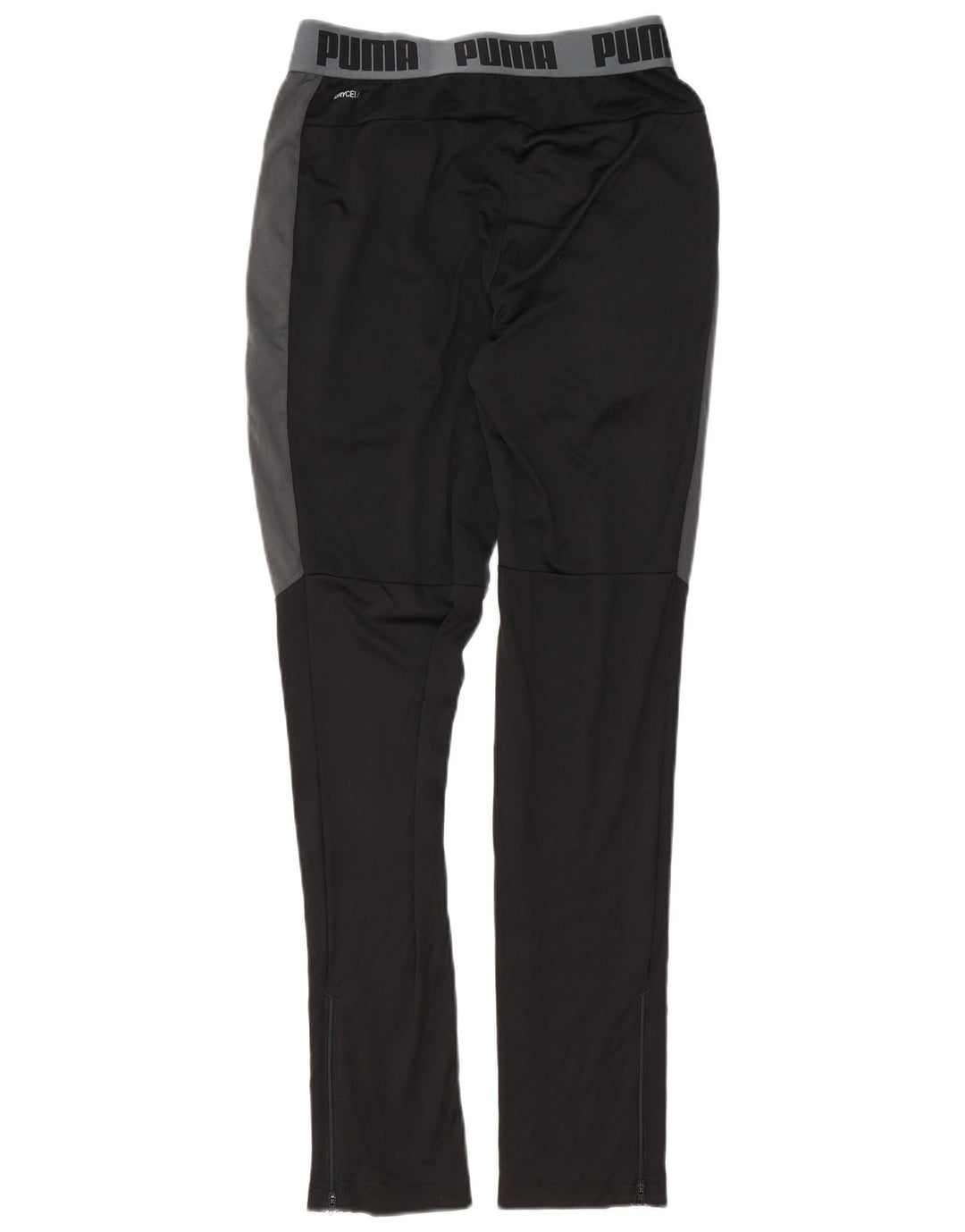 Pantaloni da tuta da uomo Puma Small Black Colourblock in poliestere sportivo