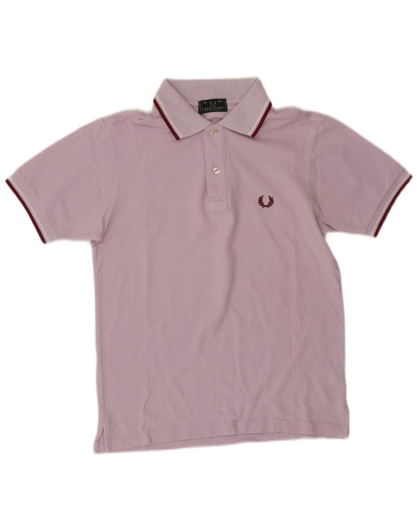 Polo da uomo Fred Perry XS in cotone viola