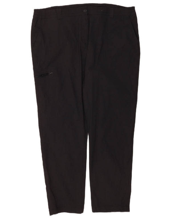 Pantaloni cargo dritti da donna Mountain Warehouse UK 20 2XL W40 L30 Neri