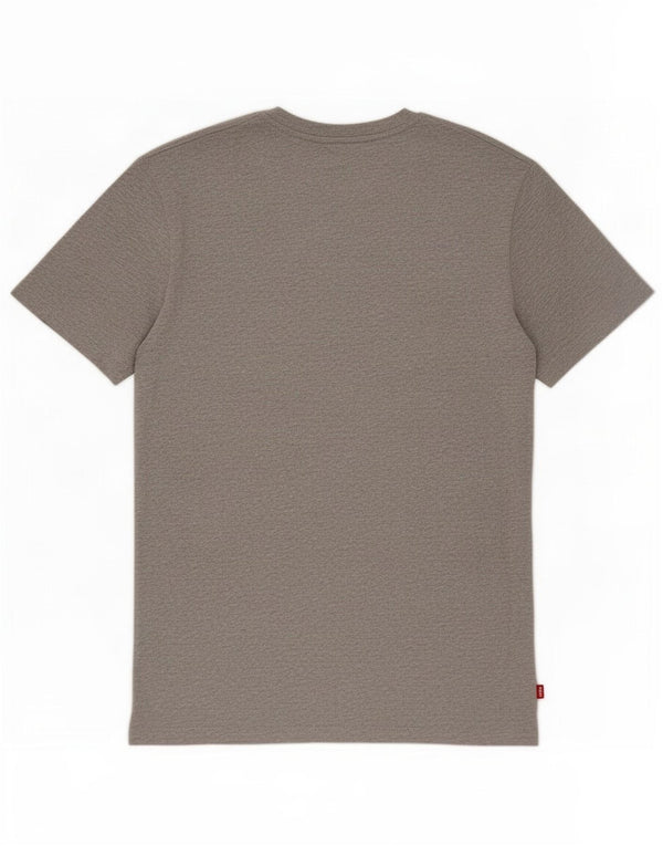 T-shirt grafica da uomo Levi's Top in cotone mélange grigio medio