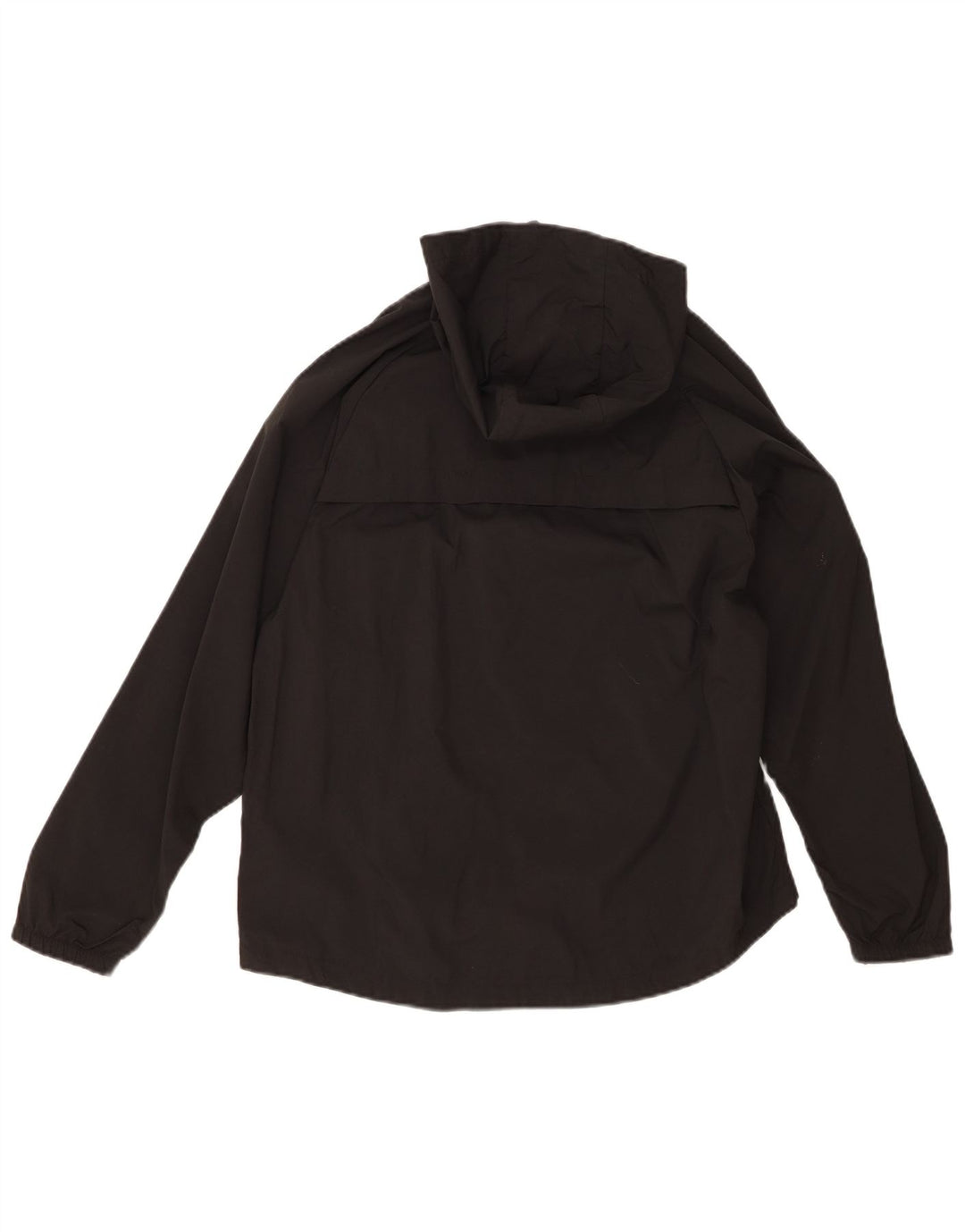 PUMA Mens Graphic Hooded Anorak Jacket UK 36 Small Black Polyester