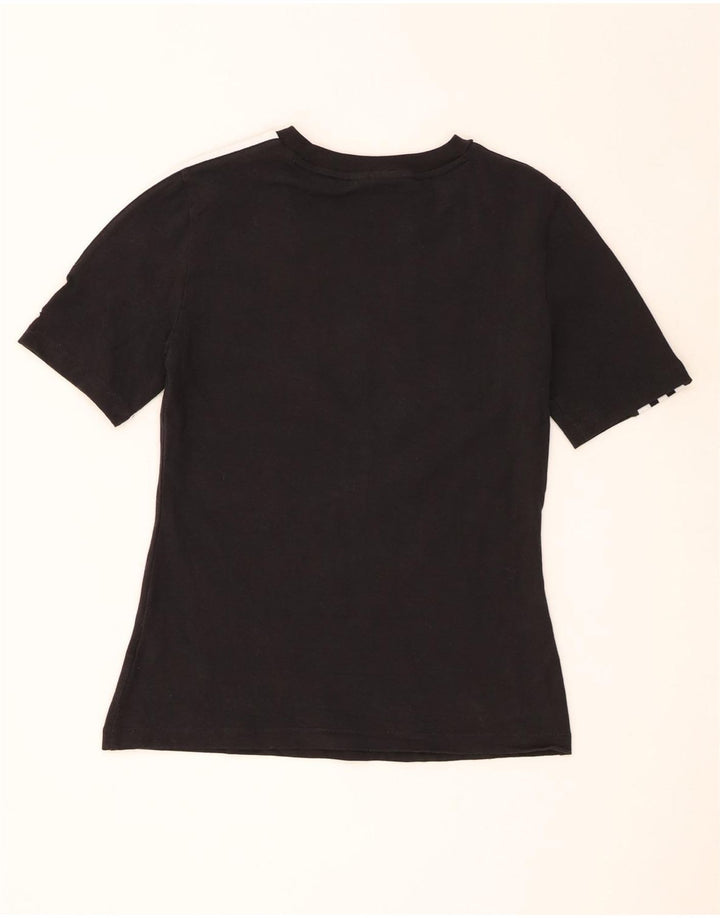 T-shirt da donna Adidas Top UK 14 cotone medio nero