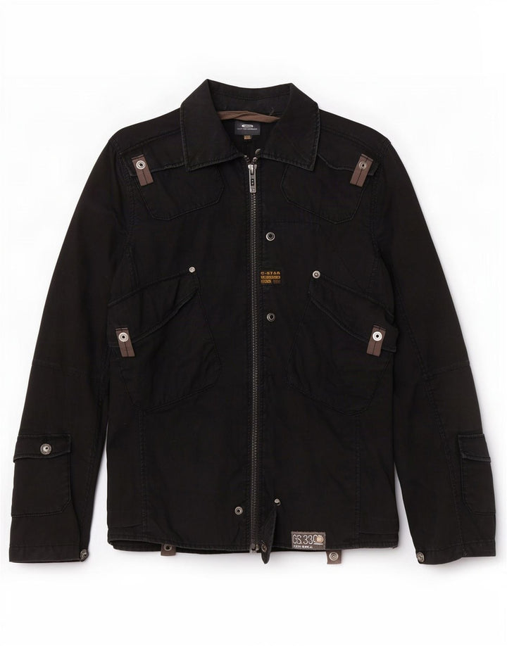 Giacca utility da uomo G-Star UK 40 grande cotone nero