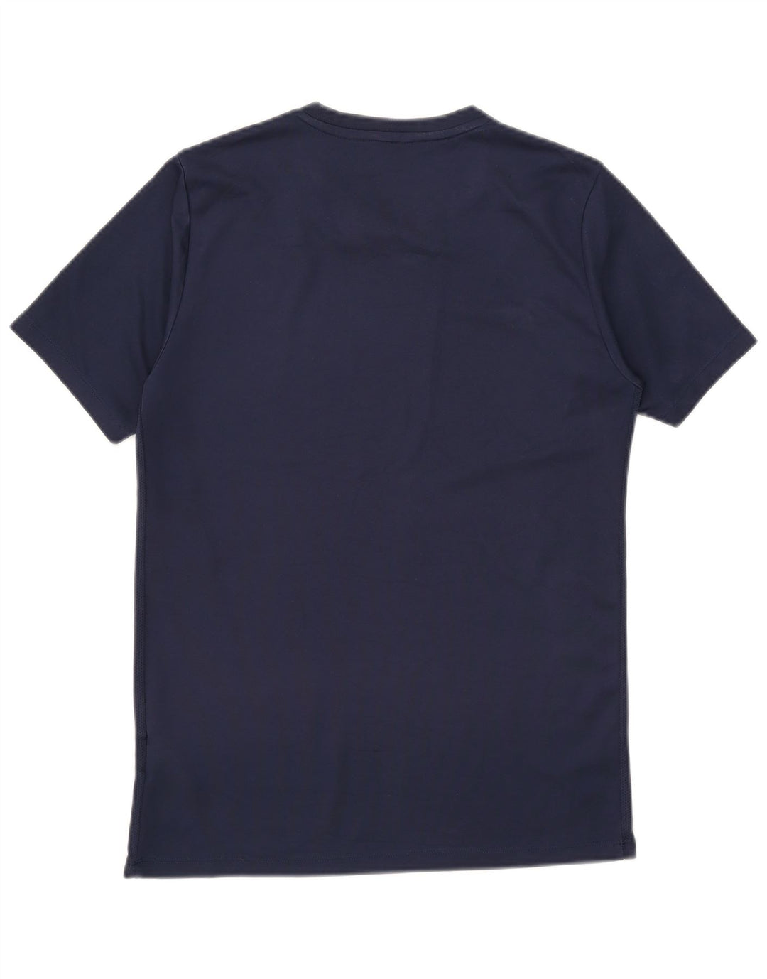 T-shirt NIKE da uomo Dri Fit Top medio in poliestere blu navy