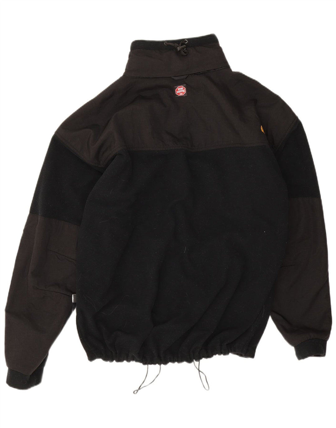 Giacca in pile da uomo Jack Wolfskin UK 42 XL poliestere nero