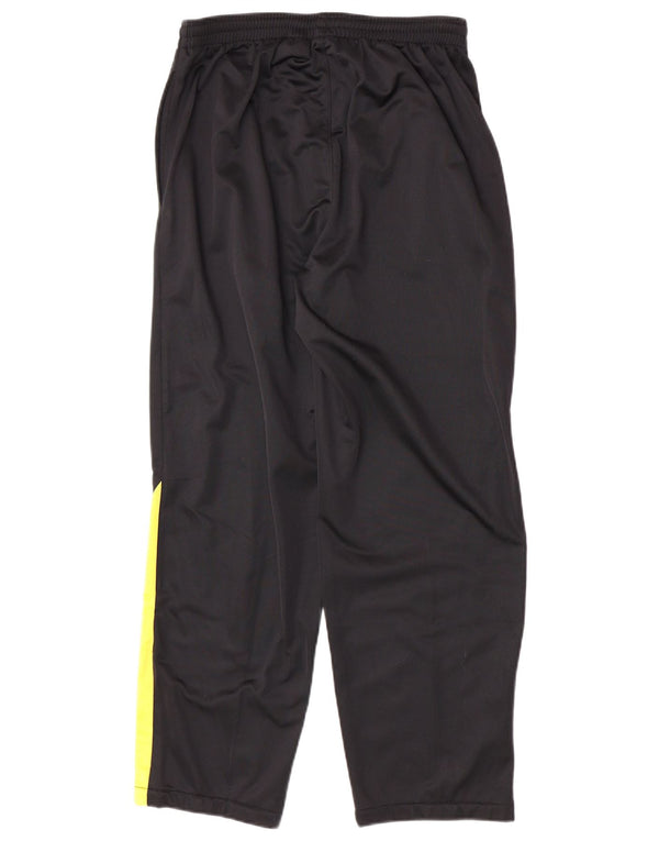 Pantaloni da tuta da uomo Lotto UK 40/42 Large Nero Colourblock Poliestere