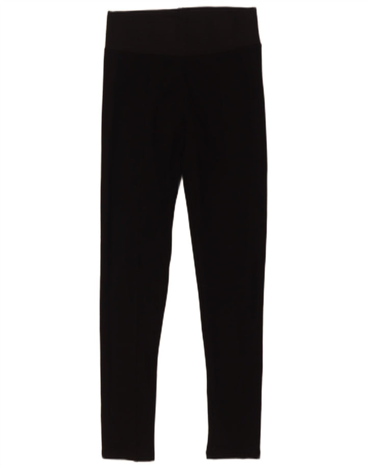Leggings Zara da donna UK 8 Small in viscosa nera