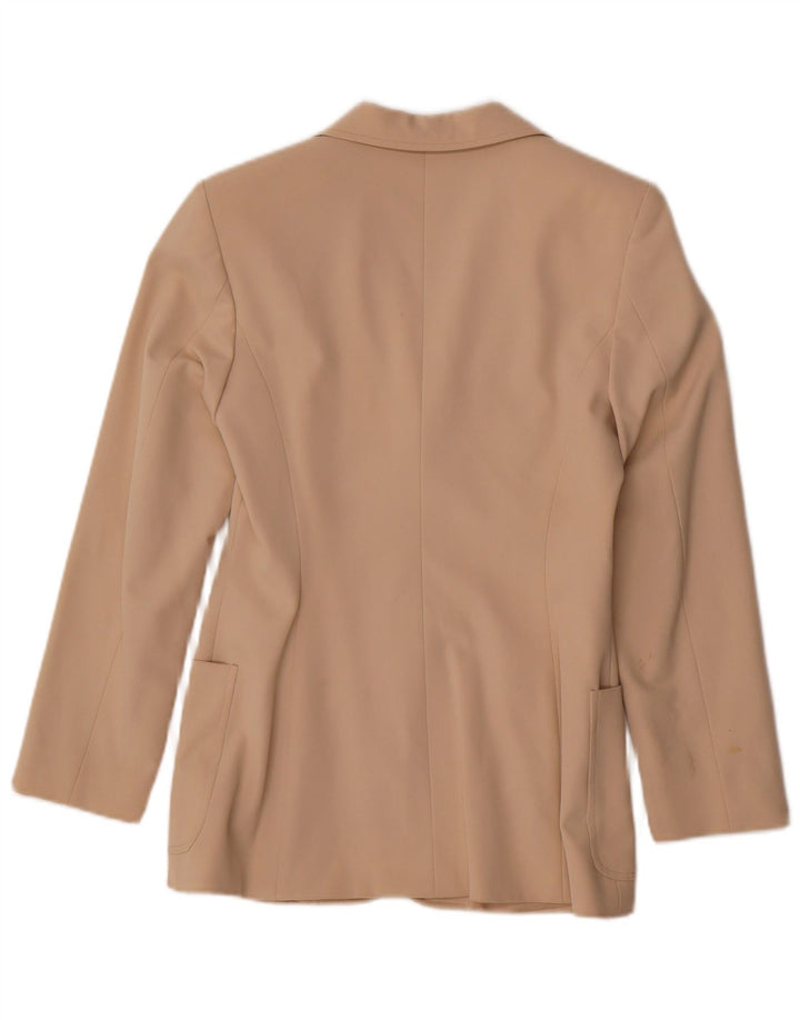 Giacca blazer a 2 bottoni da donna Penny Black UK 6 XS Poliestere beige