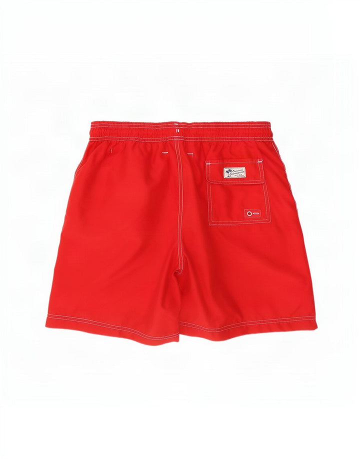 Pantaloncini da bagno da uomo Marks & Spencer XL rosso poliestere
