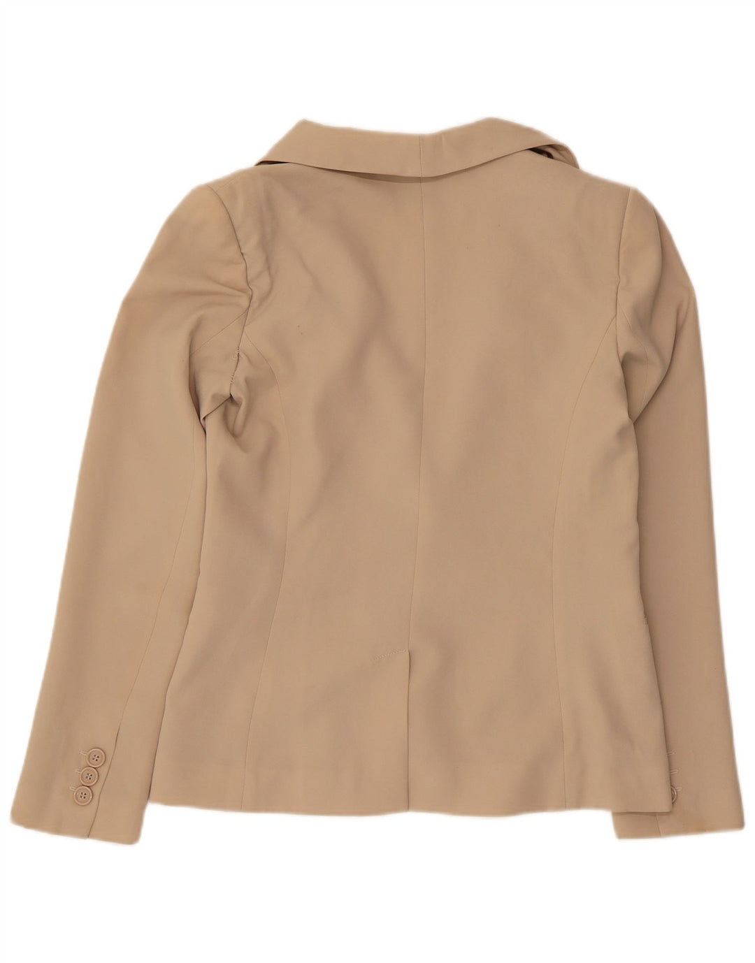 Giacca blazer da donna a 1 bottone Benetton UK 12 Beige medio