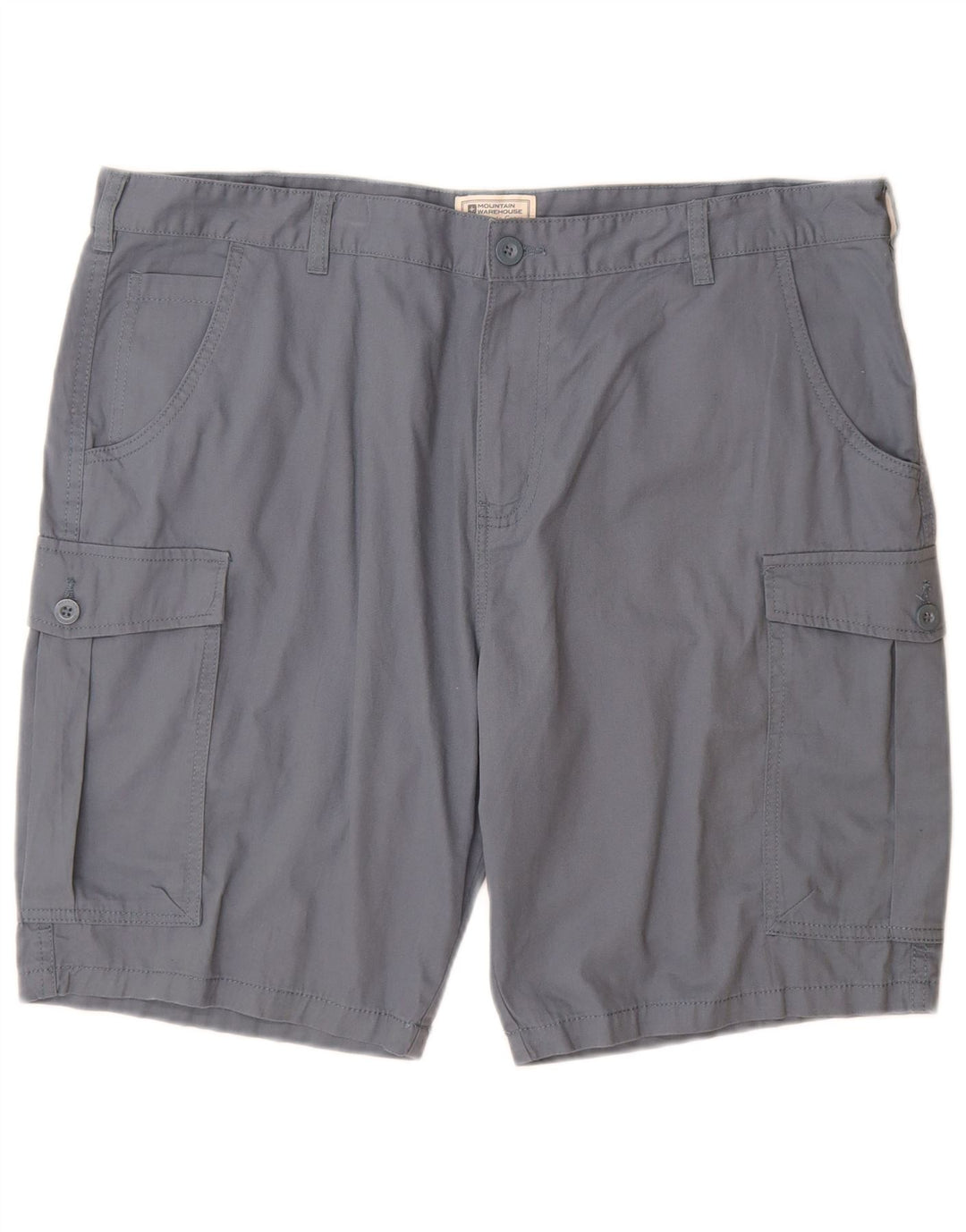 Pantaloncini cargo da uomo Mountain Warehouse W40 XL in cotone blu