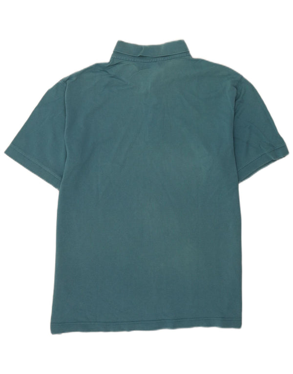 Polo Kappa Uomo Large Blu In Cotone