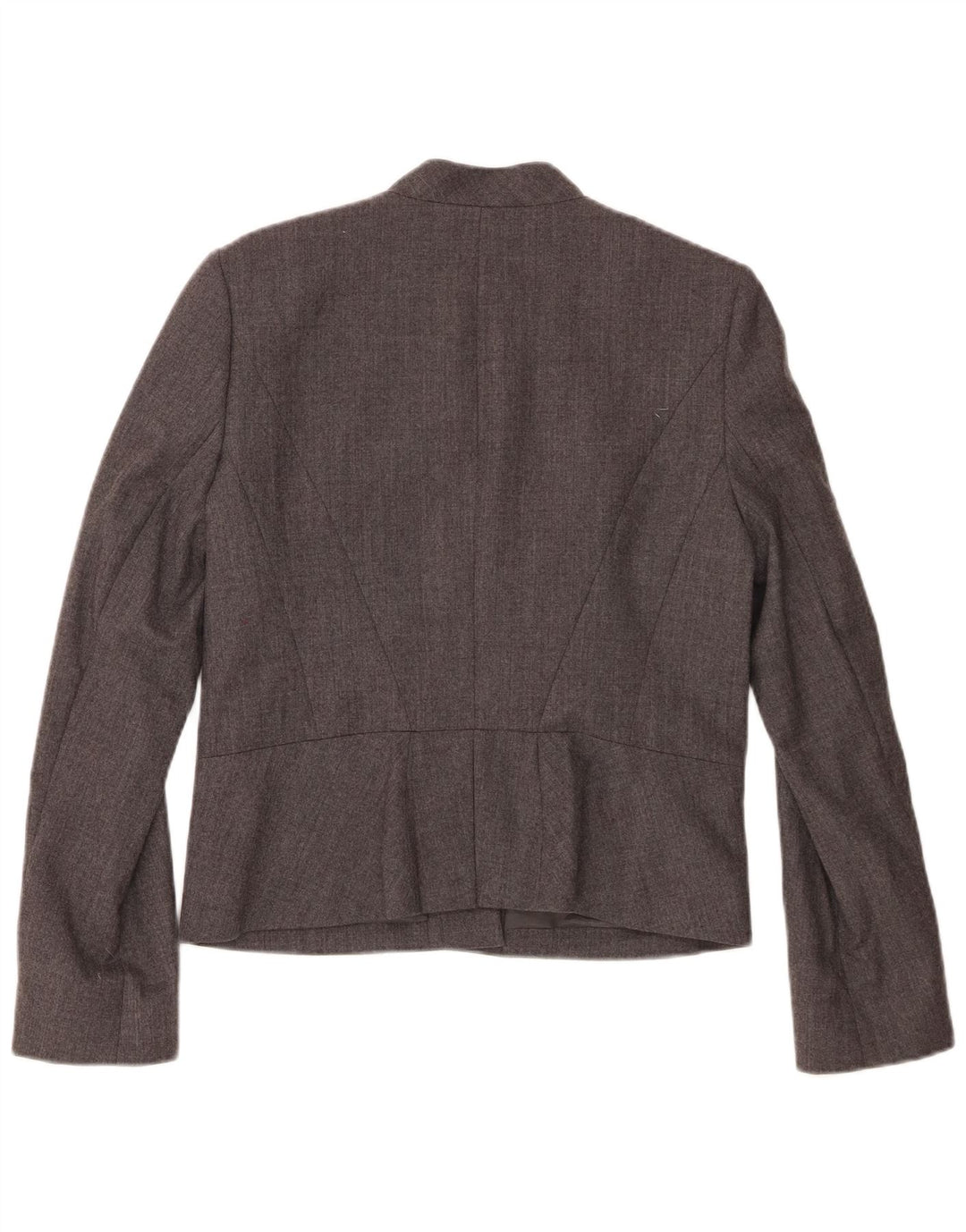 Giacca blazer da donna a 1 bottone Hobbs UK 12 lana grigio medio