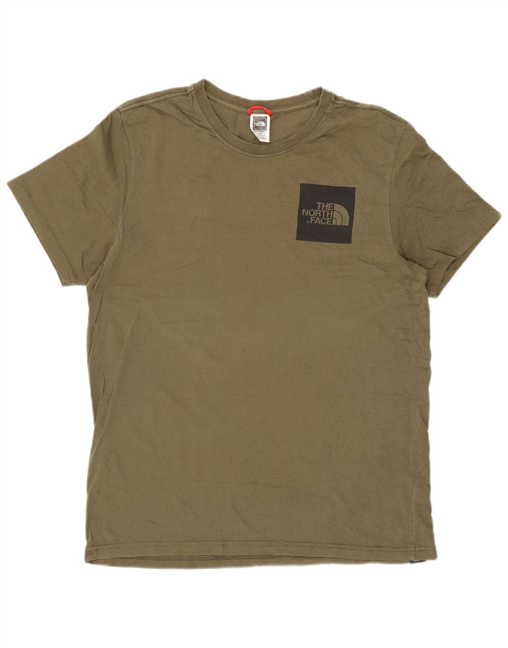 T-shirt da uomo The North Face Top grande in cotone kaki