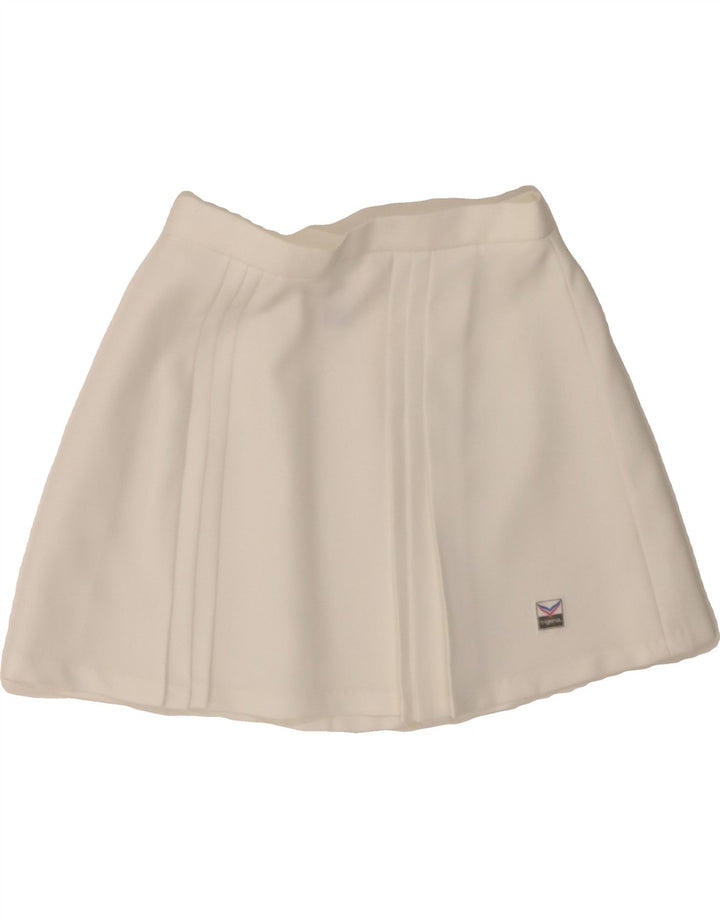 TRIGEMA Womens Tennis Skirt EU 36 Small White Polyester Vintage Trigema and Second-Hand Trigema from Messina Hembry 