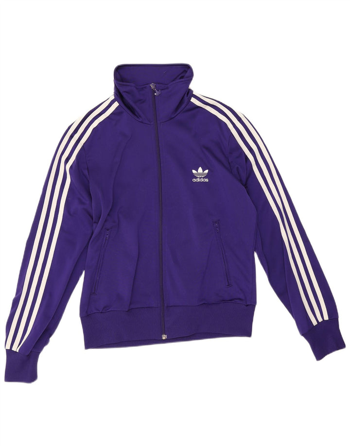 Giacca da ginnastica da donna Adidas IT 42 poliestere viola medio