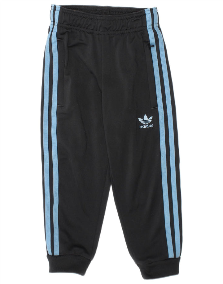 Pantaloni da tuta ADIDAS Aeroready da ragazzo Joggers 3-4 anni Poliestere grigio