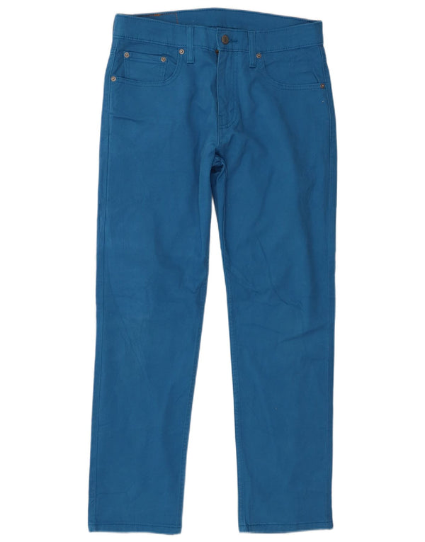 Pantaloni casual affusolati Levi's 502 da uomo W30 L30 in cotone blu