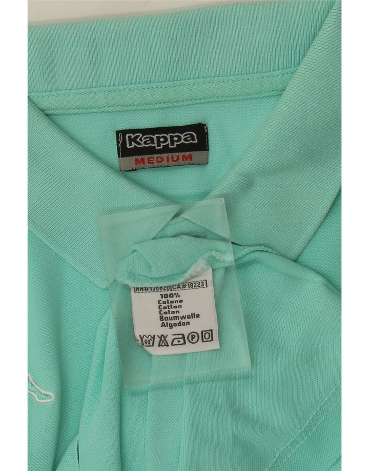 Polo Uomo KAPPA Medio Turchese Cotone