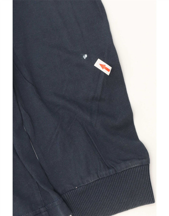 Champion Top grafico da uomo a maniche lunghe grande blu navy