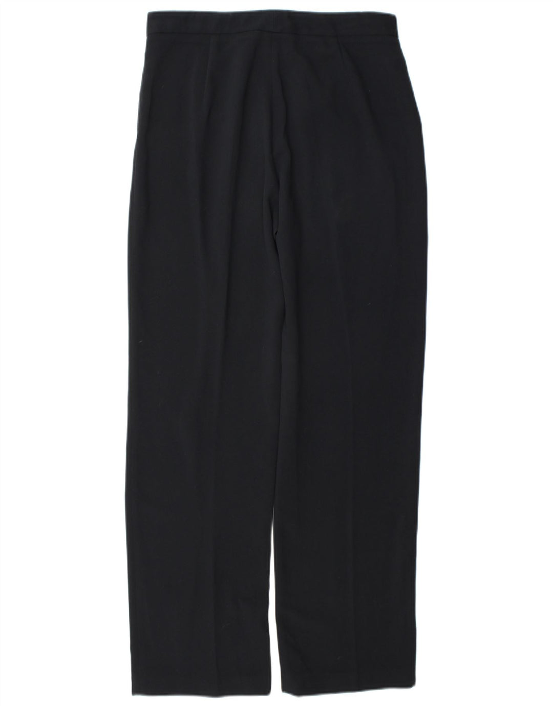 Pantaloni da abito dritti da donna Zara EU 40 Medium W30 L31 Poliestere blu navy