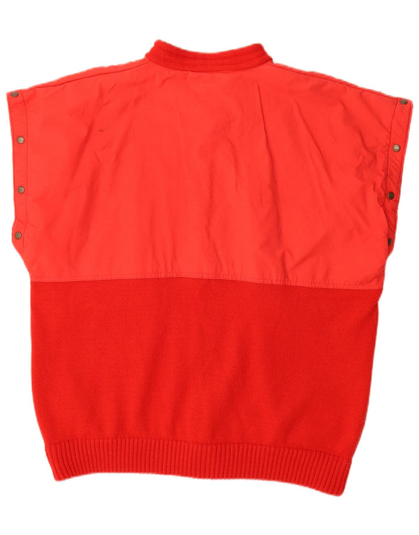 Gilet Uomo Good Luck IT 52 XL Rosso Lana