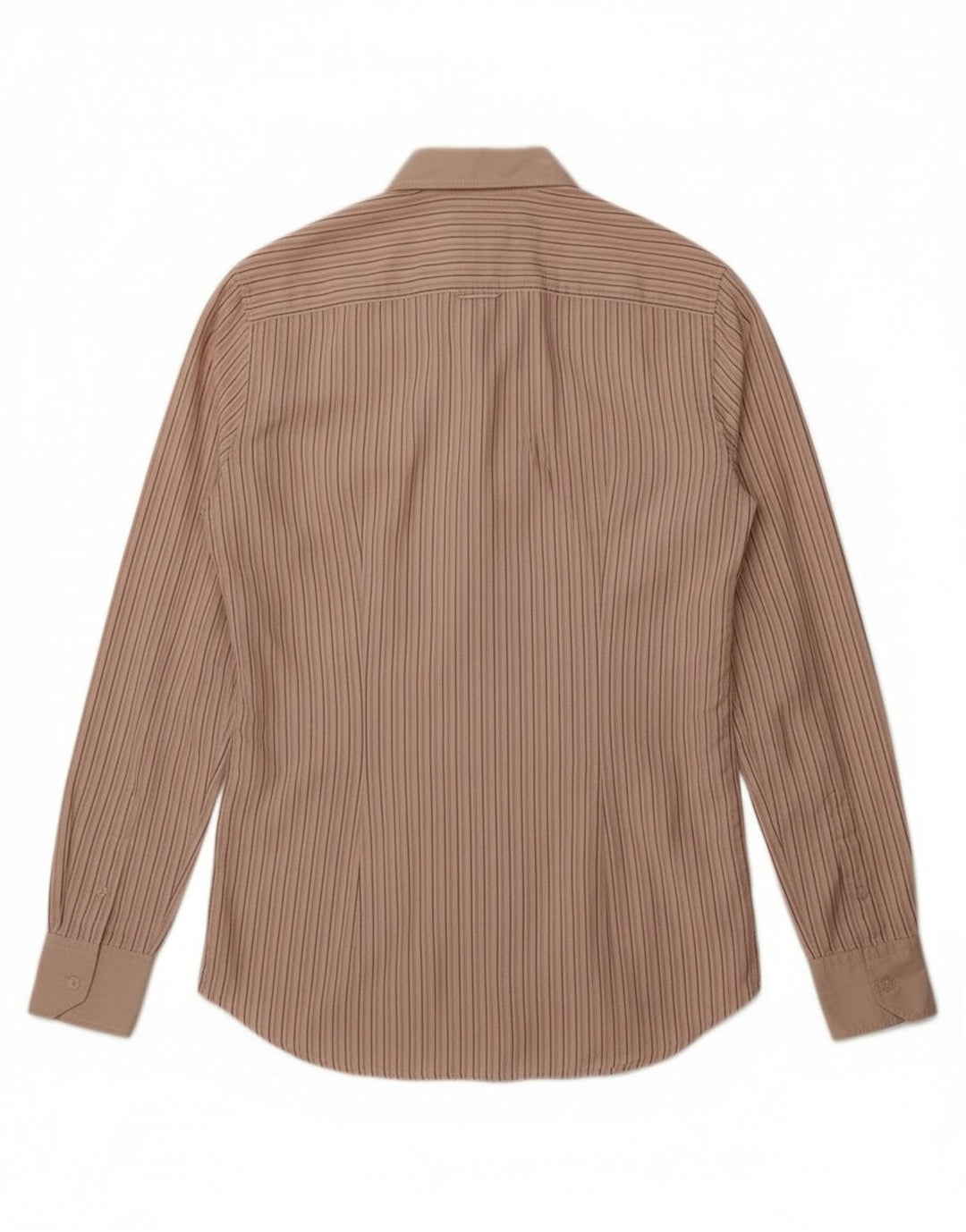 Camicia George da uomo Dolce & Gabbana taglia 39 15 1/2 a righe beige medio