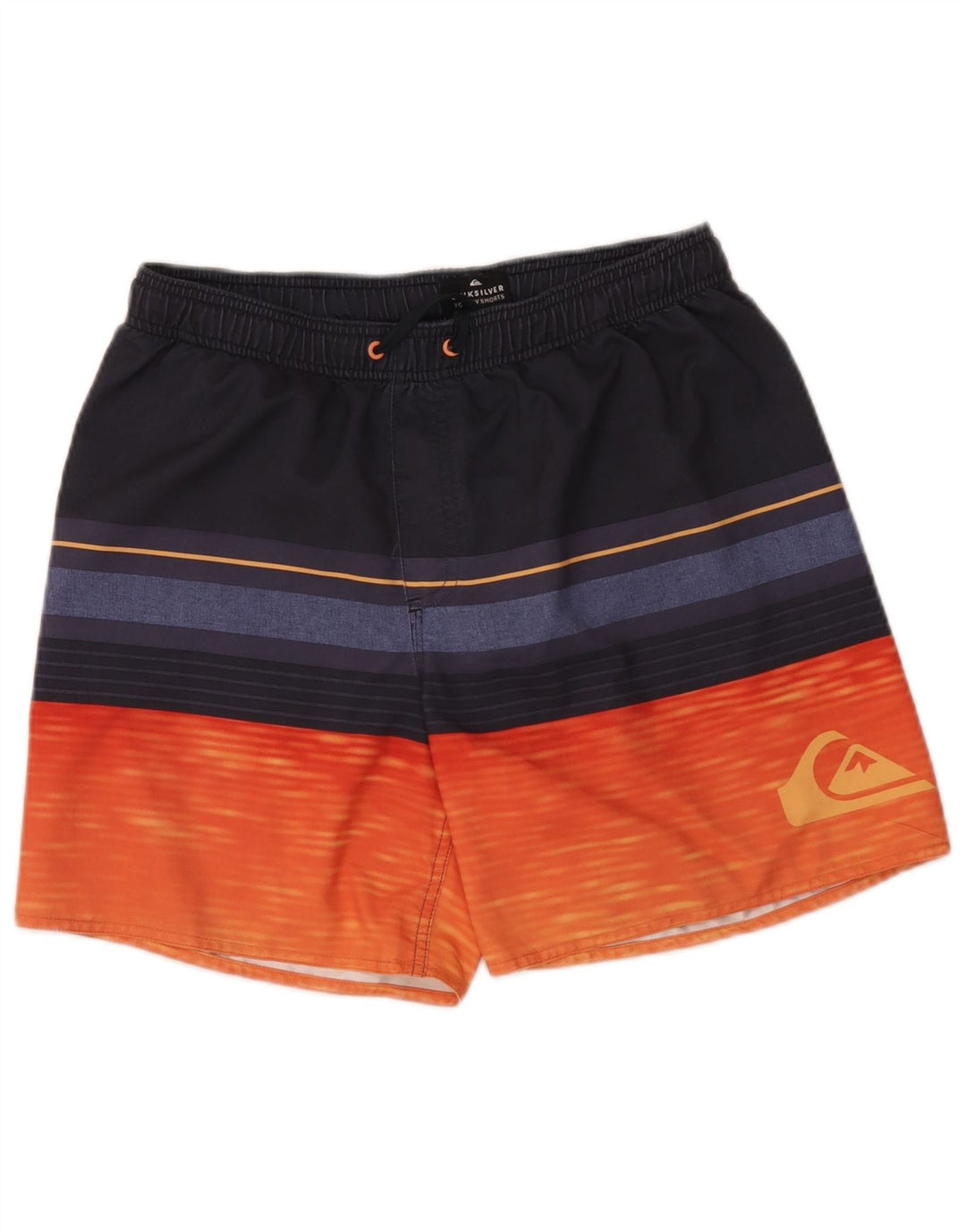 Pantaloncini da bagno grafici da uomo Quiksilver a righe medie multicolori