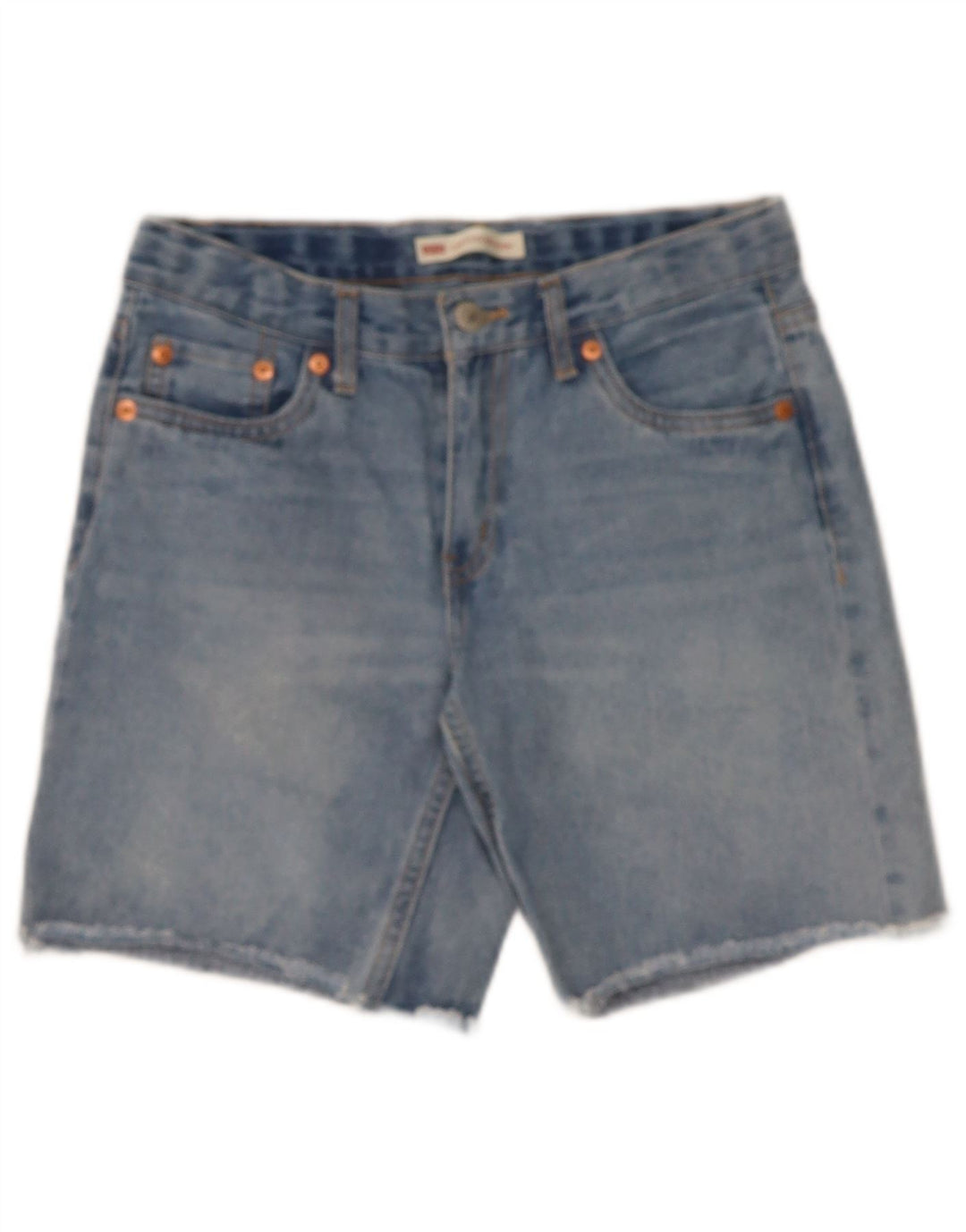LEVI'S Boys Denim Shorts 13-14 Years W28  Blue Cotton