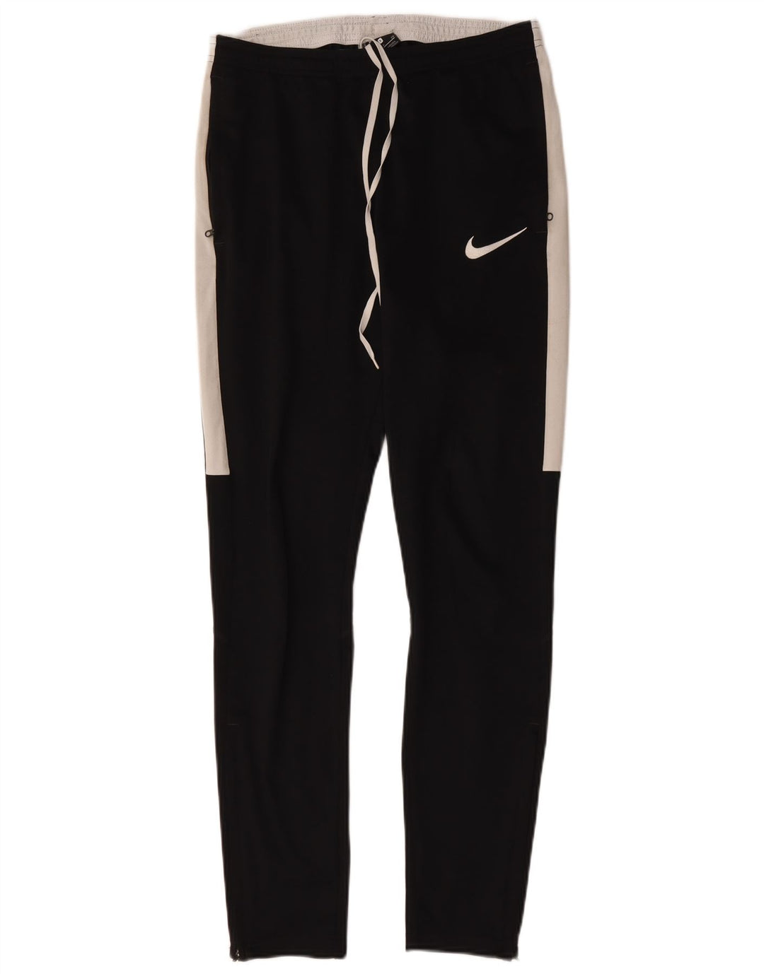 Pantaloni della tuta da donna Nike UK 10 Small Nero Colourblock Poliestere