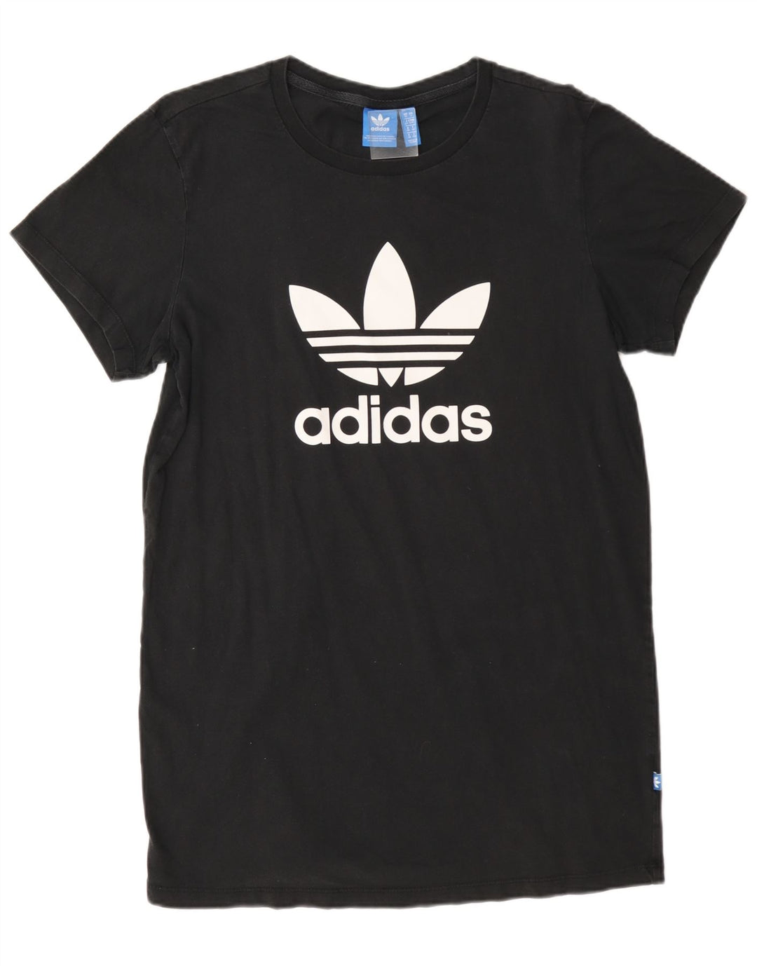 T-shirt grafica oversize da donna Adidas UK 10 piccola nera