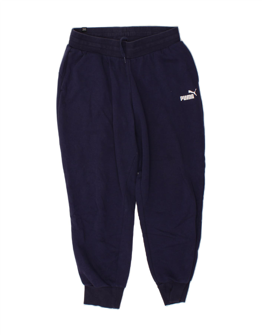 PUMA Mens Tracksuit Trousers Joggers Medium  Navy Blue Cotton Vintage Puma and Second-Hand Puma from Messina Hembry 
