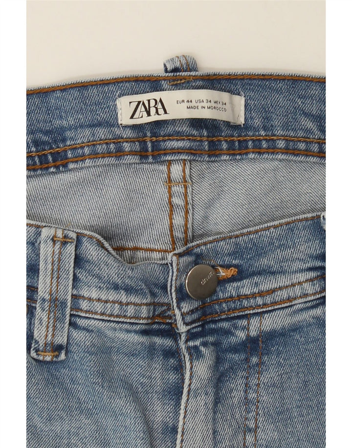 ZARA Mens Slim Jeans EU 44 Large W34 L31 Blue Cotton Vintage Zara and Second-Hand Zara from Messina Hembry 