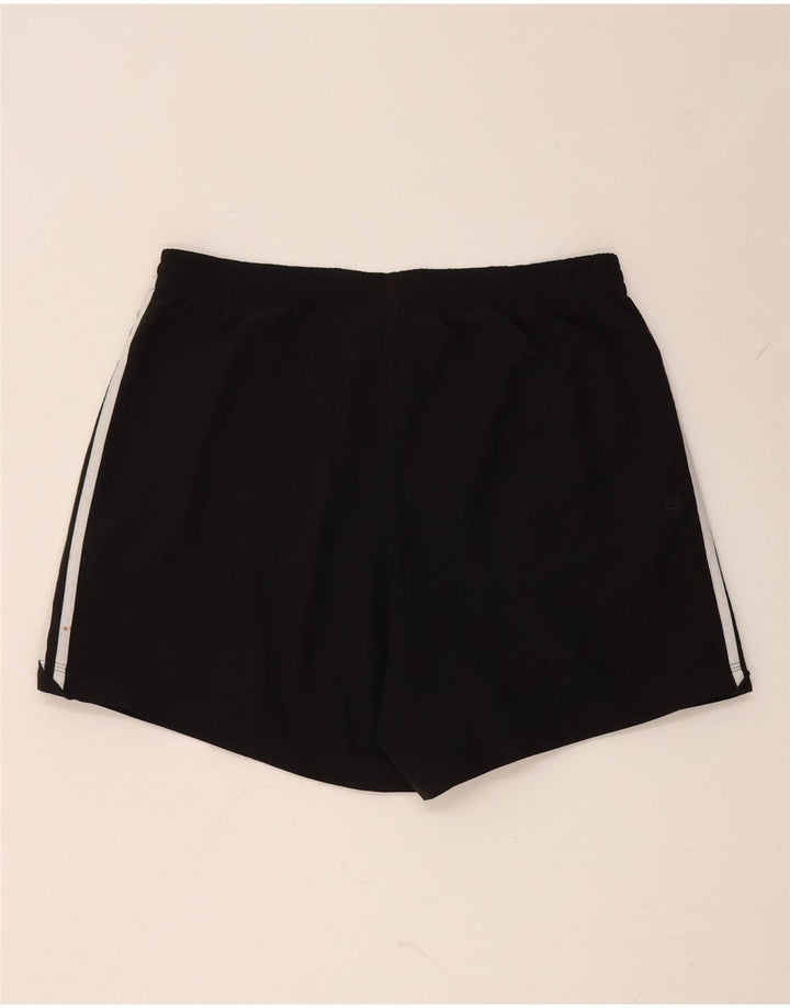Pantaloncini sportivi da uomo Adidas grandi in poliestere nero