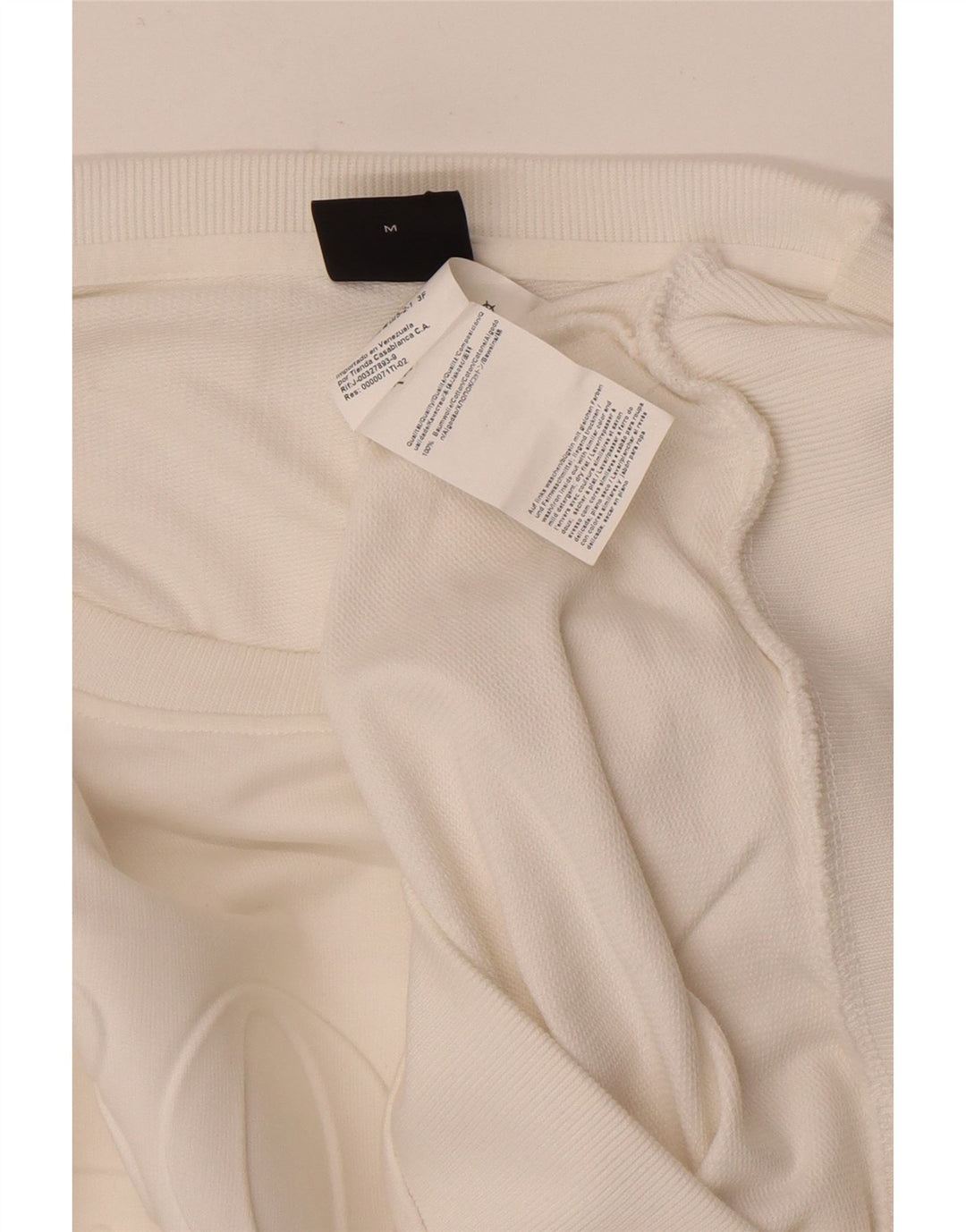 Felpa grafica da uomo Hugo Boss, maglione, cotone bianco medio