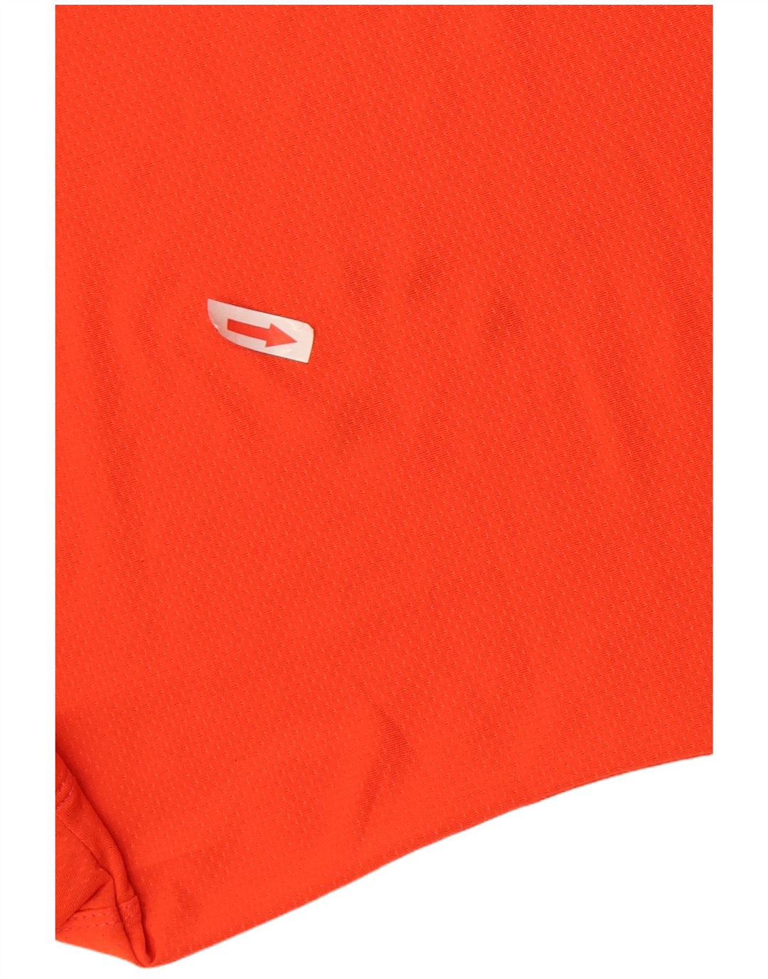 T-shirt grafica Nike Dri Fit da donna, taglia UK 14, grande, in poliestere arancione