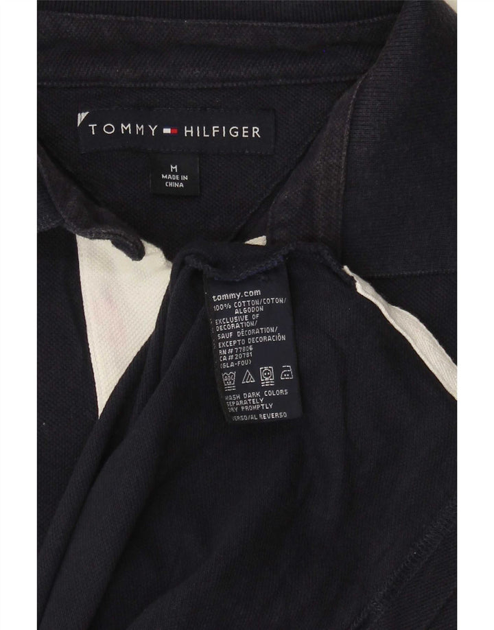 Polo da uomo a maniche corte Tommy Hilfiger medio blu navy classico