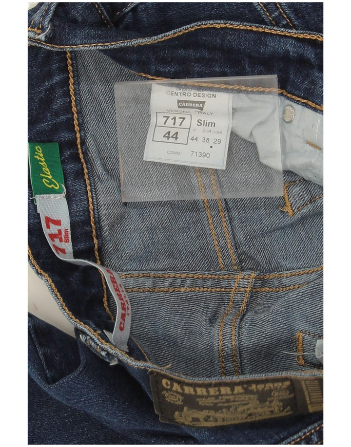 Jeans Carrera 717 slim da donna W29 L33 cotone blu navy