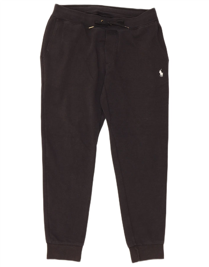 Pantaloni da tuta da uomo Polo Ralph Lauren Joggers piccoli in poliestere nero