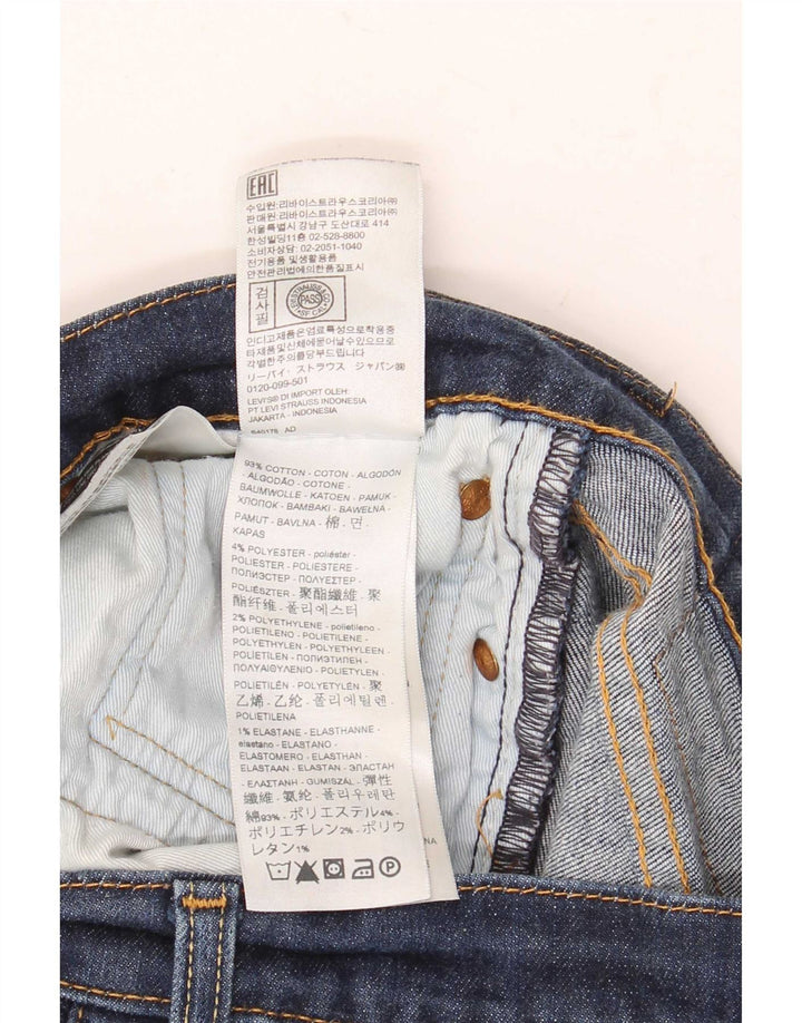 Levi's Uomo 511 Slim Jeans W31 L30 Cotone Blu