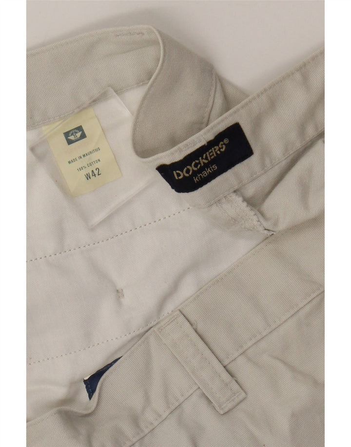 Pantaloncini cargo da uomo color cachi Dockers W42 2XL cotone beige