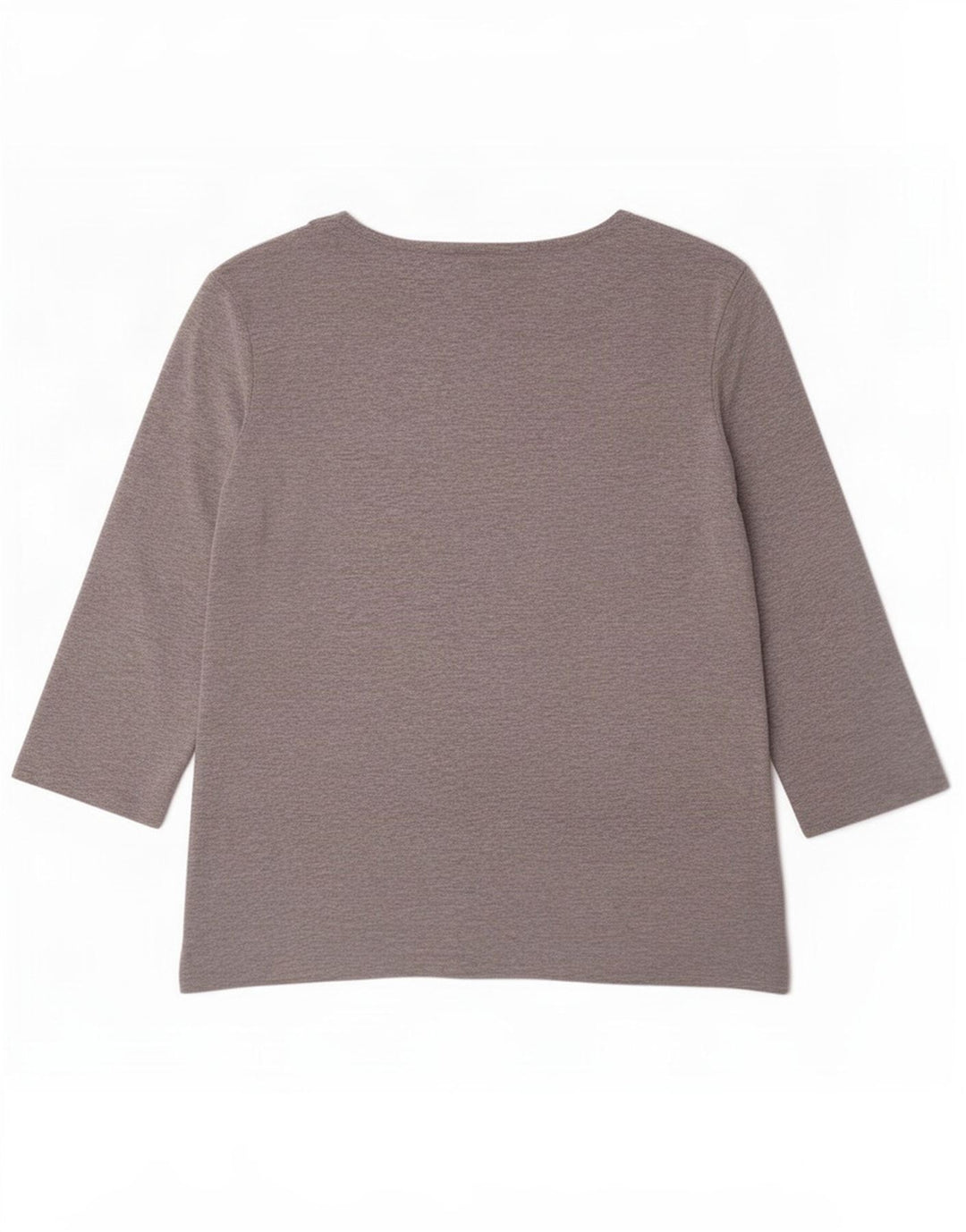Top da donna Canda manica 3/4 UK 10 piccolo grigio screziato